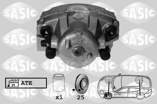 Sasic 6506102 - Гальмівний супорт avtolavka.club