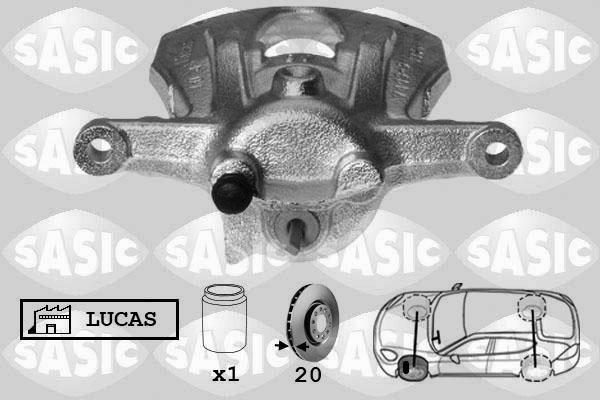 Sasic 6506114 - Гальмівний супорт avtolavka.club