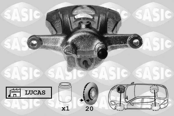 Sasic 6506115 - Гальмівний супорт avtolavka.club