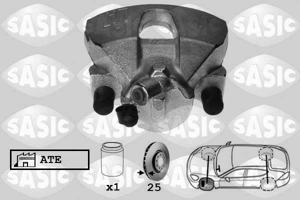 Sasic 6506188 - Гальмівний супорт avtolavka.club