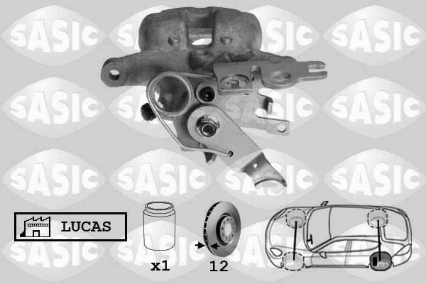 Sasic 6506132 - Гальмівний супорт avtolavka.club