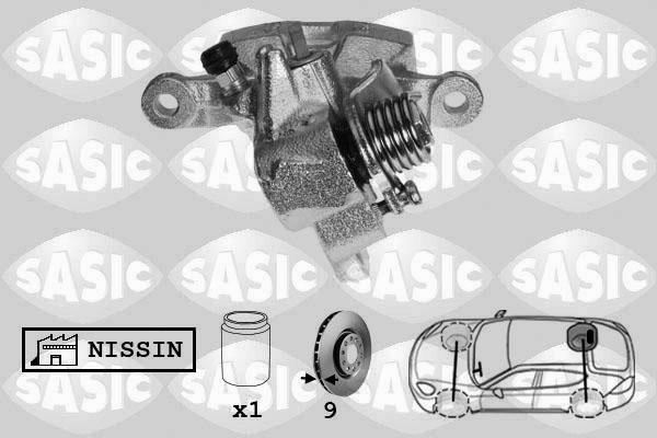 Sasic 6506201 - Гальмівний супорт avtolavka.club