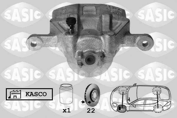 Sasic 6506202 - Гальмівний супорт avtolavka.club