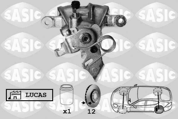 Sasic 6500044 - Гальмівний супорт avtolavka.club