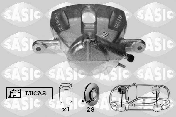 Sasic 6500043 - Гальмівний супорт avtolavka.club