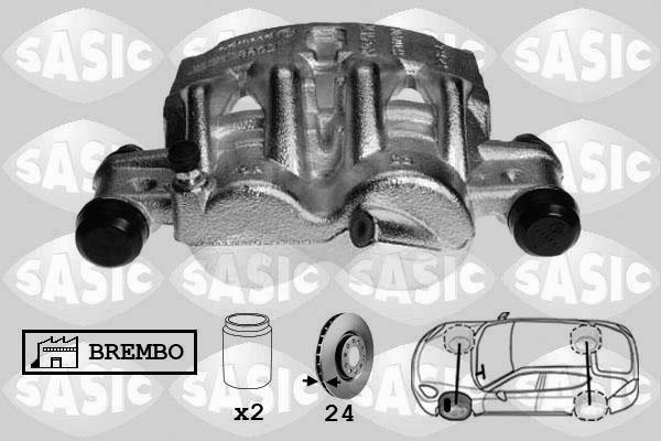 Sasic 6500064 - Гальмівний супорт avtolavka.club