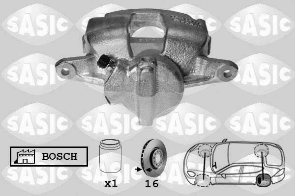 Sasic 6500066 - Гальмівний супорт avtolavka.club