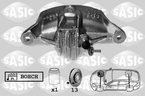 Sasic 6500015 - Гальмівний супорт avtolavka.club