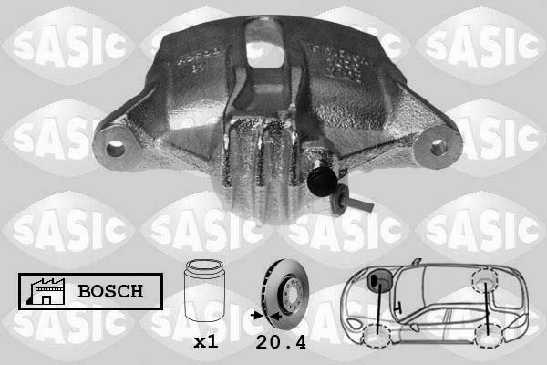 Sasic 6500017 - Гальмівний супорт avtolavka.club