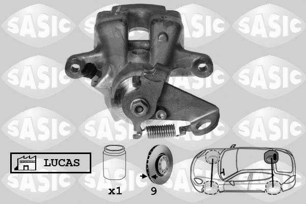 Sasic 6500035 - Гальмівний супорт avtolavka.club