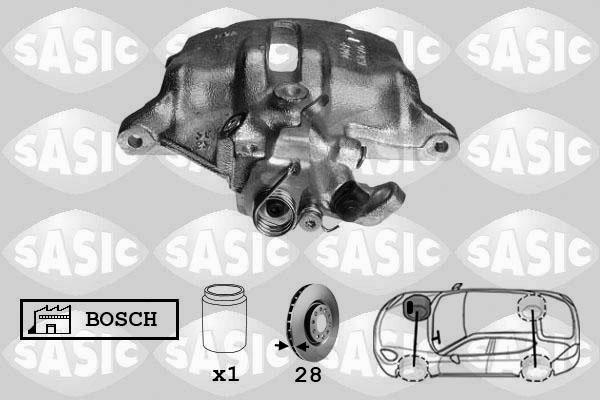 Sasic 6500033 - Гальмівний супорт avtolavka.club