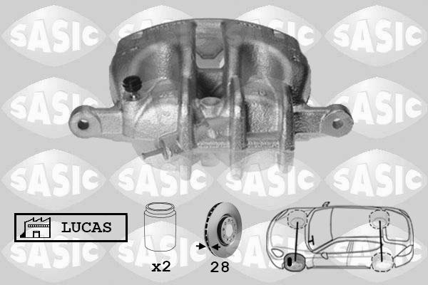 Sasic 6500078 - Гальмівний супорт avtolavka.club