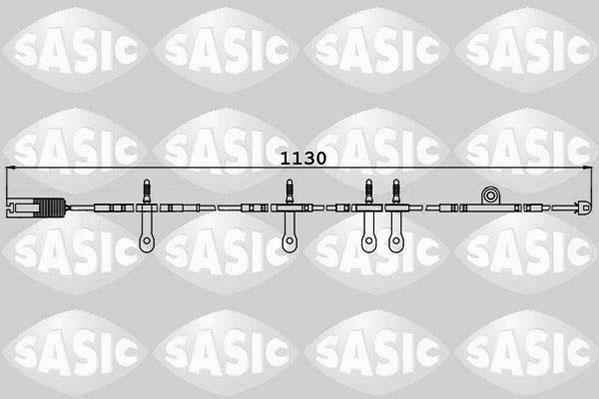 Sasic 6236041 - Сигналізатор, знос гальмівних колодок avtolavka.club