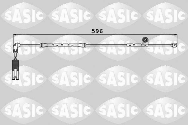 Sasic 6236005 - Сигналізатор, знос гальмівних колодок avtolavka.club