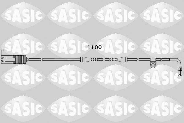 Sasic 6236035 - Сигналізатор, знос гальмівних колодок avtolavka.club