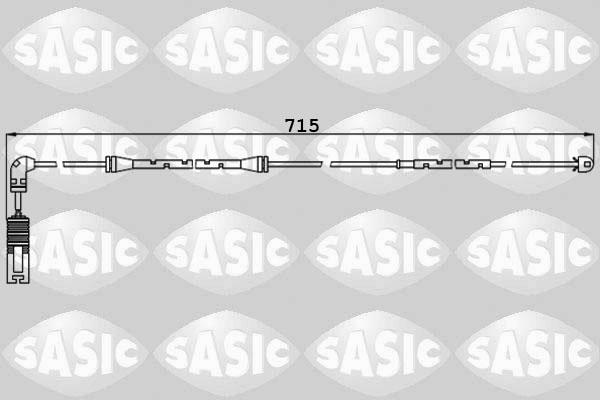 Sasic 6236032 - Сигналізатор, знос гальмівних колодок avtolavka.club