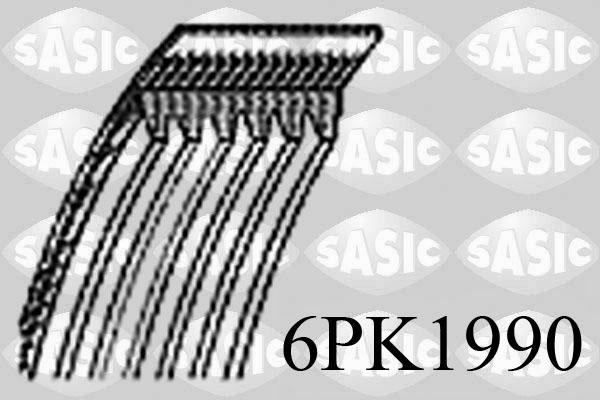 Sasic 6PK1990 - Поліклиновий ремінь avtolavka.club