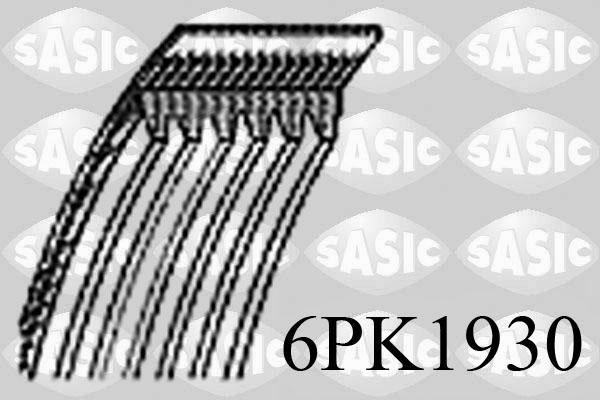 Sasic 6PK1930 - Поліклиновий ремінь avtolavka.club