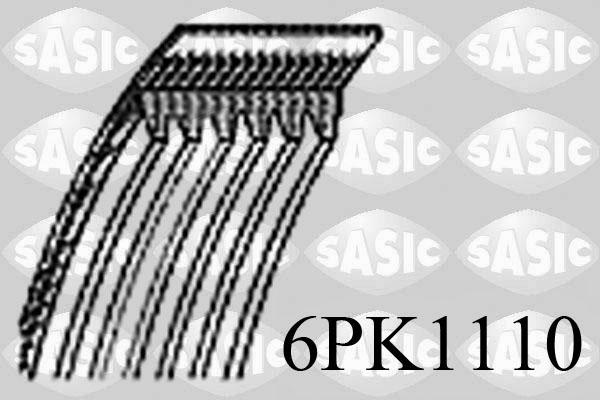 Sasic 6PK1110 - Поліклиновий ремінь avtolavka.club