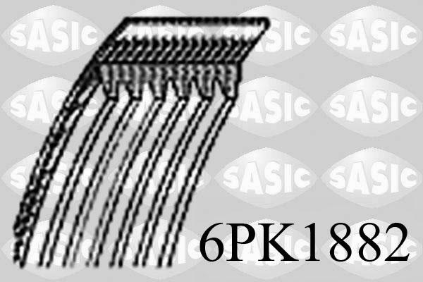 Sasic 6PK1882 - Поліклиновий ремінь avtolavka.club