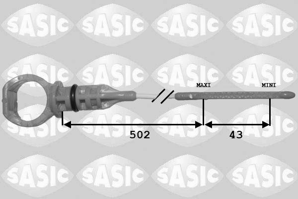 Sasic 1940019 - Покажчик рівня масла avtolavka.club