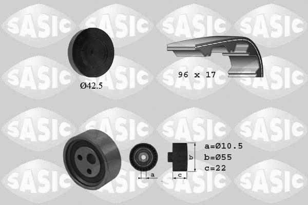 Sasic 1754003 - Комплект ременя ГРМ avtolavka.club