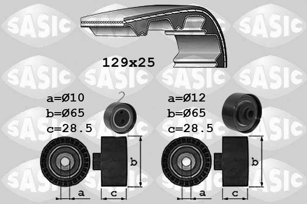 Sasic 1756063 - Комплект ременя ГРМ avtolavka.club