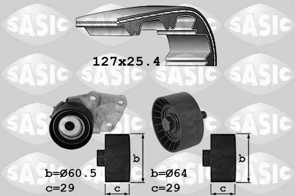 Sasic 1756075 - Комплект ременя ГРМ avtolavka.club