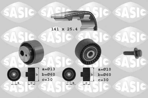 Sasic 1750008 - Комплект ременя ГРМ avtolavka.club