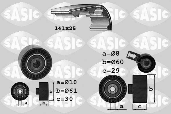 Sasic 1750032 - Комплект ременя ГРМ avtolavka.club