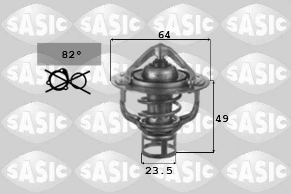 Sasic 3306044 - Термостат, охолоджуюча рідина avtolavka.club