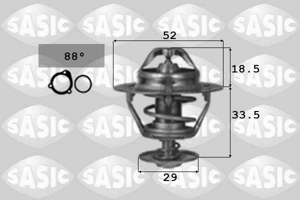 Sasic 3306064 - Термостат, охолоджуюча рідина avtolavka.club