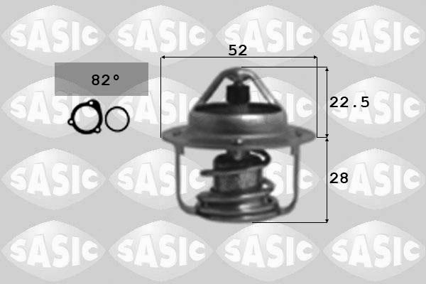 Sasic 3306062 - Термостат, охолоджуюча рідина avtolavka.club