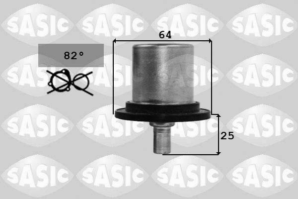 Sasic 3381731 - Термостат, охолоджуюча рідина avtolavka.club