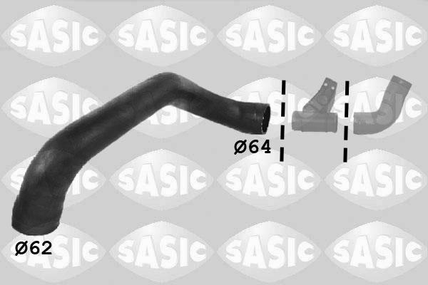 Sasic 3336091 - Трубка нагнітається повітря avtolavka.club