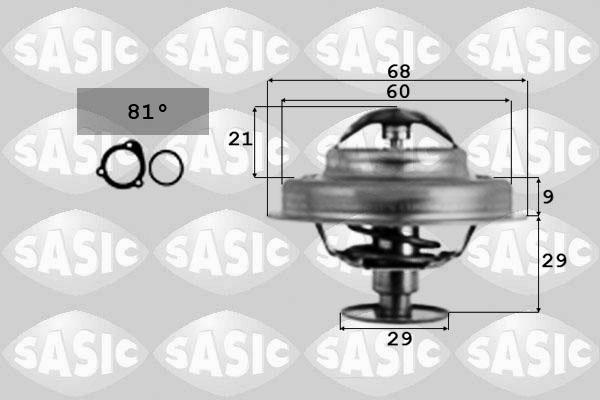 Sasic 3371641 - Термостат, охолоджуюча рідина avtolavka.club