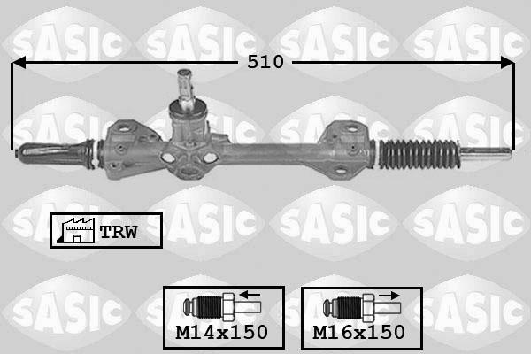 Sasic 7006094 - Рульовий механізм, рейка avtolavka.club