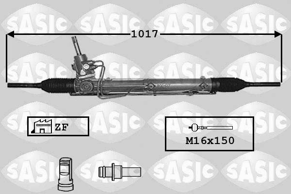 Sasic 7006039 - Рульовий механізм, рейка avtolavka.club