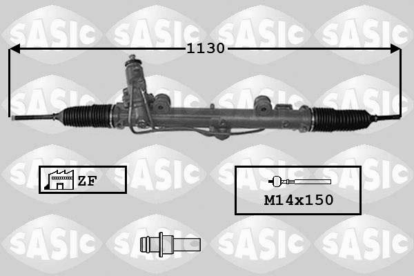 Sasic 7006158 - Рульовий механізм, рейка avtolavka.club