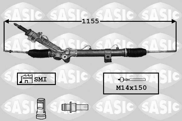 Sasic 7006167 - Рульовий механізм, рейка avtolavka.club