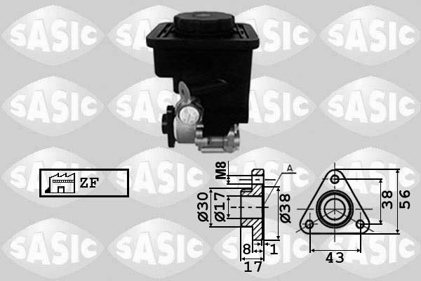 Sasic 7076050 - Гідравлічний насос, рульове управління, ГУР avtolavka.club