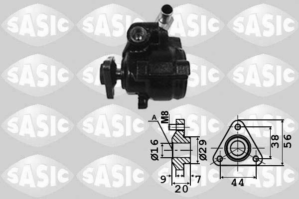 Sasic 7076057 - Гідравлічний насос, рульове управління, ГУР avtolavka.club