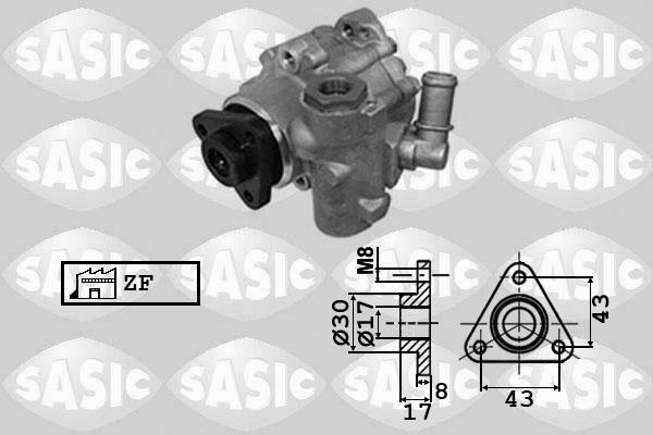 Sasic 7076072 - Гідравлічний насос, рульове управління, ГУР avtolavka.club