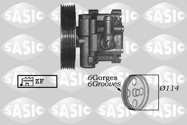 Sasic 7070013 - Гідравлічний насос, рульове управління, ГУР avtolavka.club