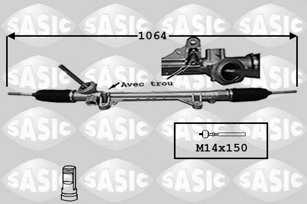 Sasic 7174030 - Рульовий механізм, рейка avtolavka.club