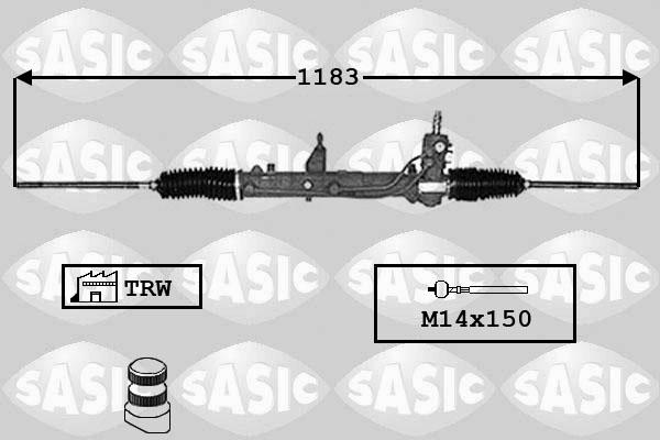 Sasic 7176050 - Рульовий механізм, рейка avtolavka.club