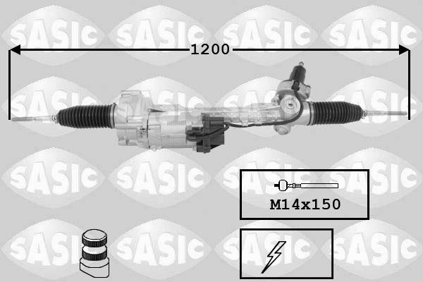 Sasic 7176069 - Рульовий механізм, рейка avtolavka.club