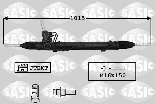 Sasic 7170044 - Рульовий механізм, рейка avtolavka.club