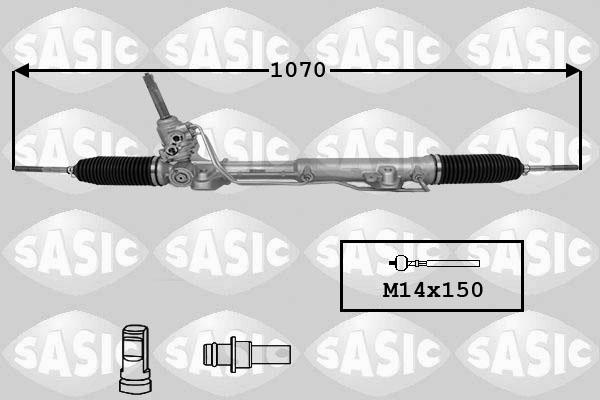 Sasic 7170056 - Рульовий механізм, рейка avtolavka.club