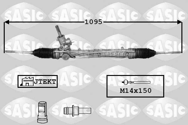 Sasic 7170053 - Рульовий механізм, рейка avtolavka.club